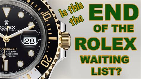 liste di attesa rolex 2022|rolex ad waiting list.